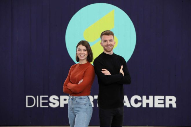 Laura Knöll und Stefan Bodemer - Moderation die Sportmacher